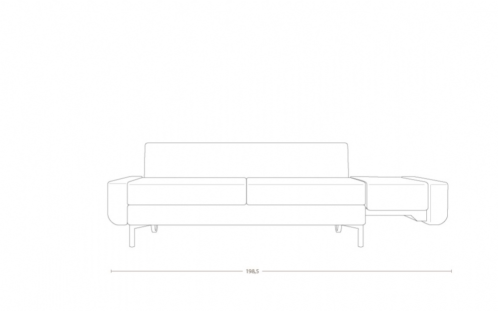 Dimensoes do produto sof cama lunna